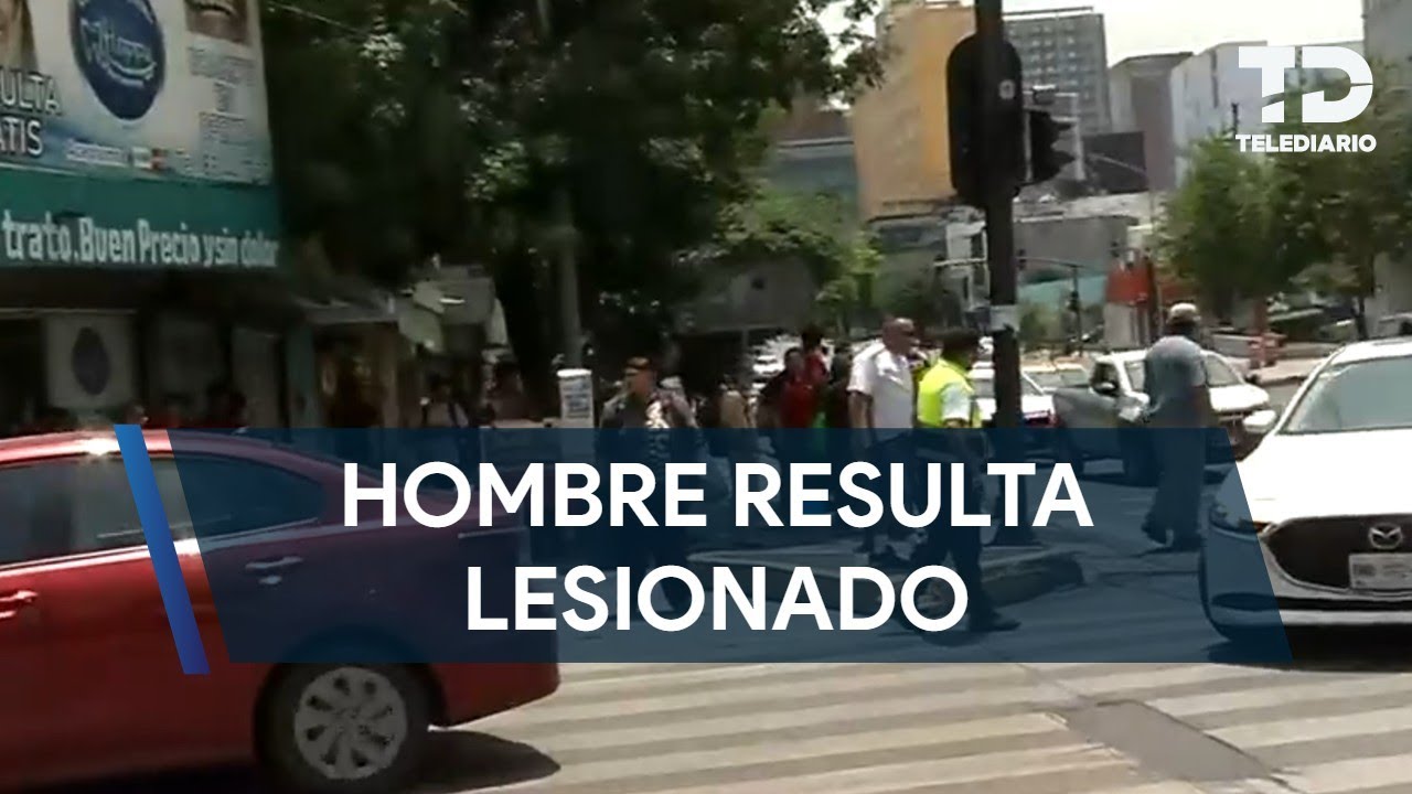 Pasajero ataca a chofer de ruta con desarmador en el centro de Monterrey