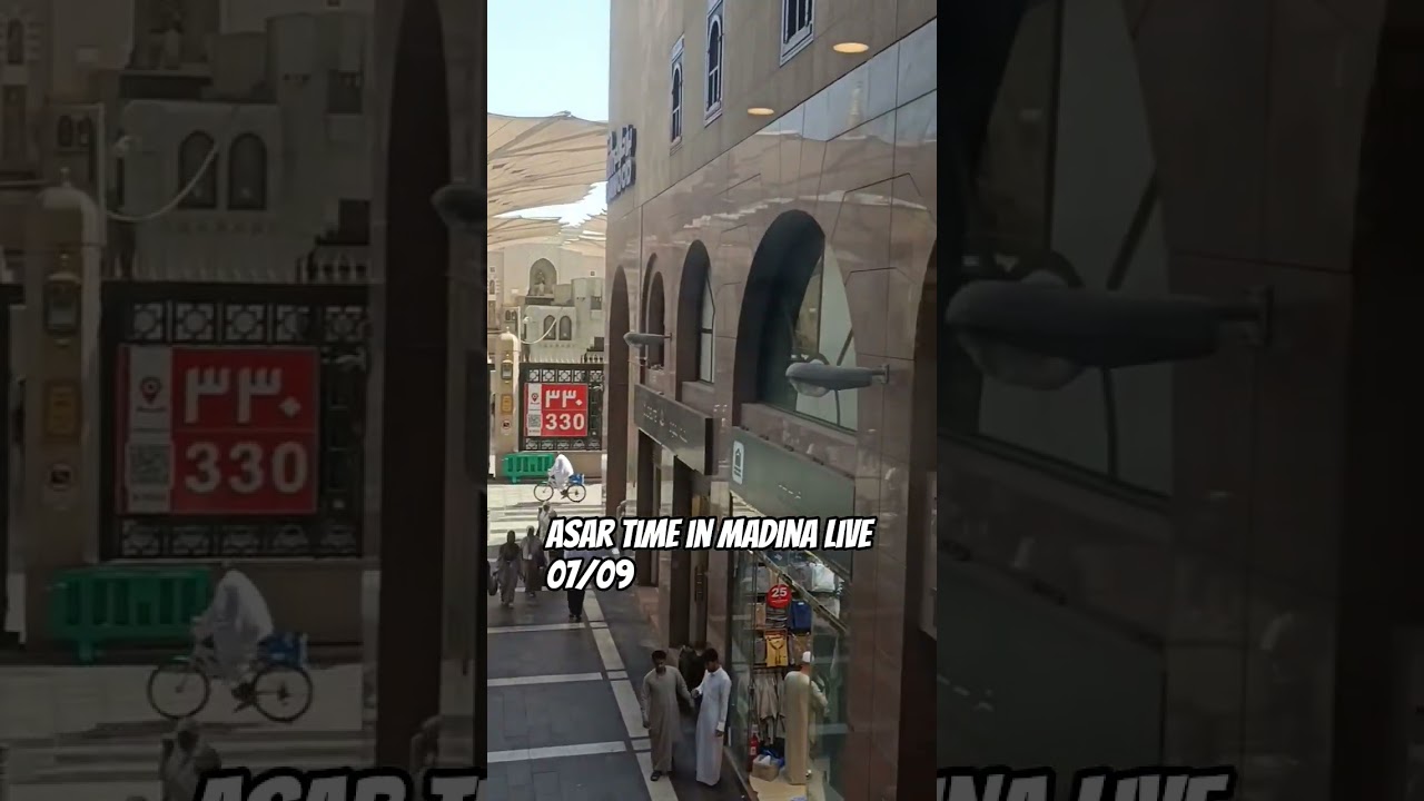 this view location taiba front hotel 😍 original video in madina live 📍