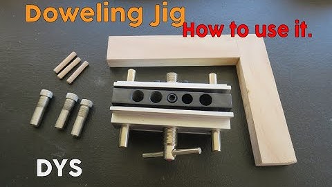 Doweling Jig - How to use it.