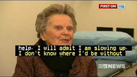 9 News - Wearable technology to prevent falls
