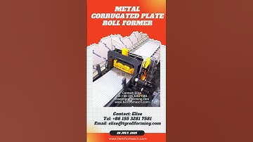 Automated Roll Forming Line for Grain Storage Structure / Grain Silo Roll Forming Technology Process