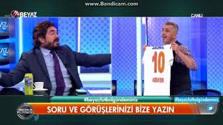 Abdulkerim Durmaz Rasim Ozana Başakşehir Forması Hediye Ediyor.. Adebayor 40 Cm
