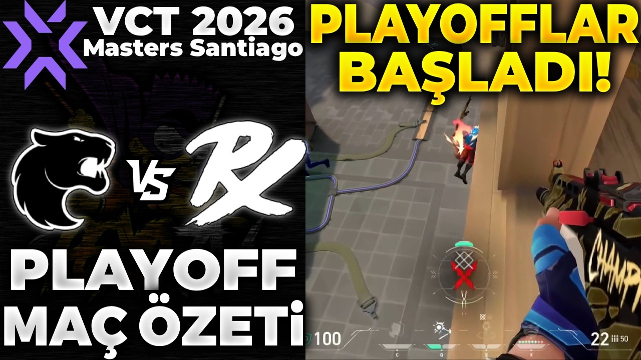 FURIA vs PRX MAÇ ÖZETİ | VALORANT Masters Santiago 2026