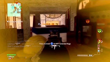 MW3: 2min MP5 MOAB On Hardhat!!