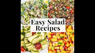 5 Easy Salad Recipes