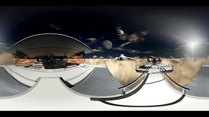 Sci-Fi scene - 360 video made with Lumion