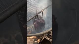 Smoked Brisket on the Pit Barrel Cooker! #shorts