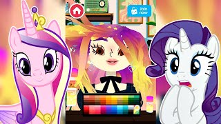 JOGANDO TOCA HAIR SALON 4 PELA PRIMEIRA VEZ  #LuliRarity screenshot 4
