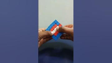 HOW TO MAKE DONUT 🍩 PATTERN ON 5×5 RUBIK