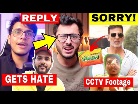 Triggered Insaan & Fukra Insaan Reply to CarryMinati's Roast, Akshay Kumar Apologize, Paras Official