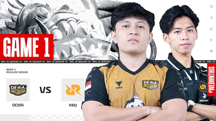 DEWA UNITED ESPORTS vs RRQ HOSHI | Regular Season Week 5 Day 2 | Game 1 | #MPLIDS14