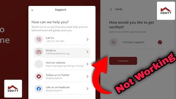 Equity Mobile App Not Working | Why Equity Mobile Banking App Can not Create an Account Or Login