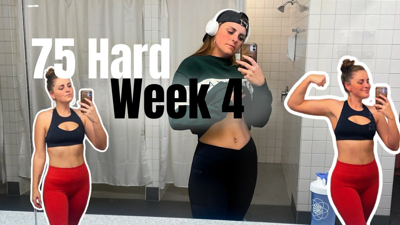 75 hard week 4 | Healthy Grocery Haul, Meal Prep + my workout split