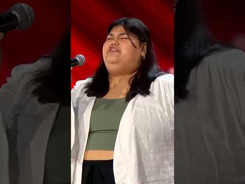 Rebecca SLAYS a Demi Lovato Cover #shorts  #gottalent #canadasgottalent #goldenbuzzer