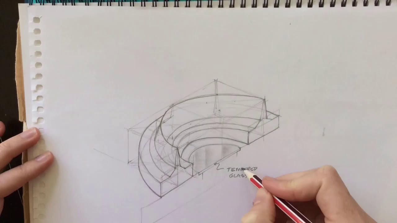 Section view of raft seat