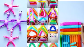A new pop tube of satisfying sound vs relaxing|diy relaxing asmr video|satisfying sound|relaxing🙏🙏🙏🙏 screenshot 5