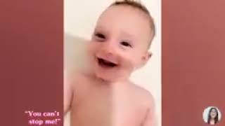 Funny Babies Playing With Water    Baby Outdoor Videos144p1