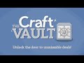 13th Jan: Craft Vault - Buy 4 get 4 free!