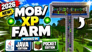 Minecraft XP Farm 2026 ✅ Works on Bedrock, Java & PE!#Minecraft #XPFarm #gaming #minecraftsurvival
