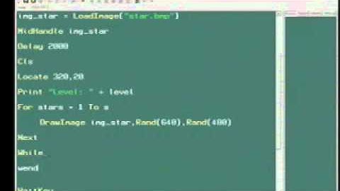 Blitz Basic 2D - Absolute Beginner - Stardodger Game - Part 3