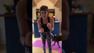 45 دقیقه تمرین HIIT با سگ و @emergy100