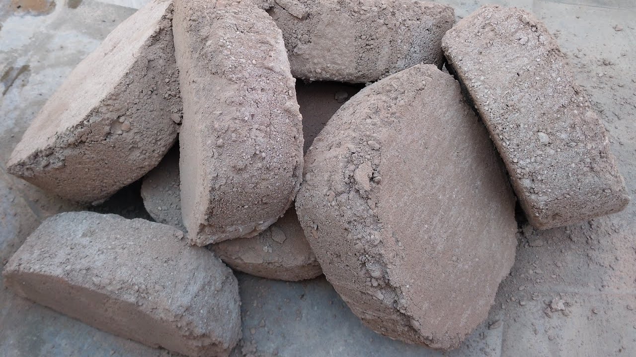 Brown Concrete Dry floor Crumbling ASMR