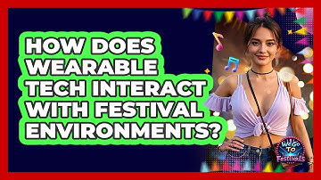 How Does Wearable Tech Interact With Festival Environments? - We Go To Festivals