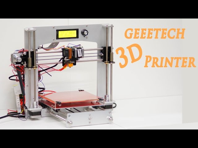 Geeetech I3 3D Printer Kit Silver EU Plug 3D Printers, 3D Printer Kits ... - SDDefault