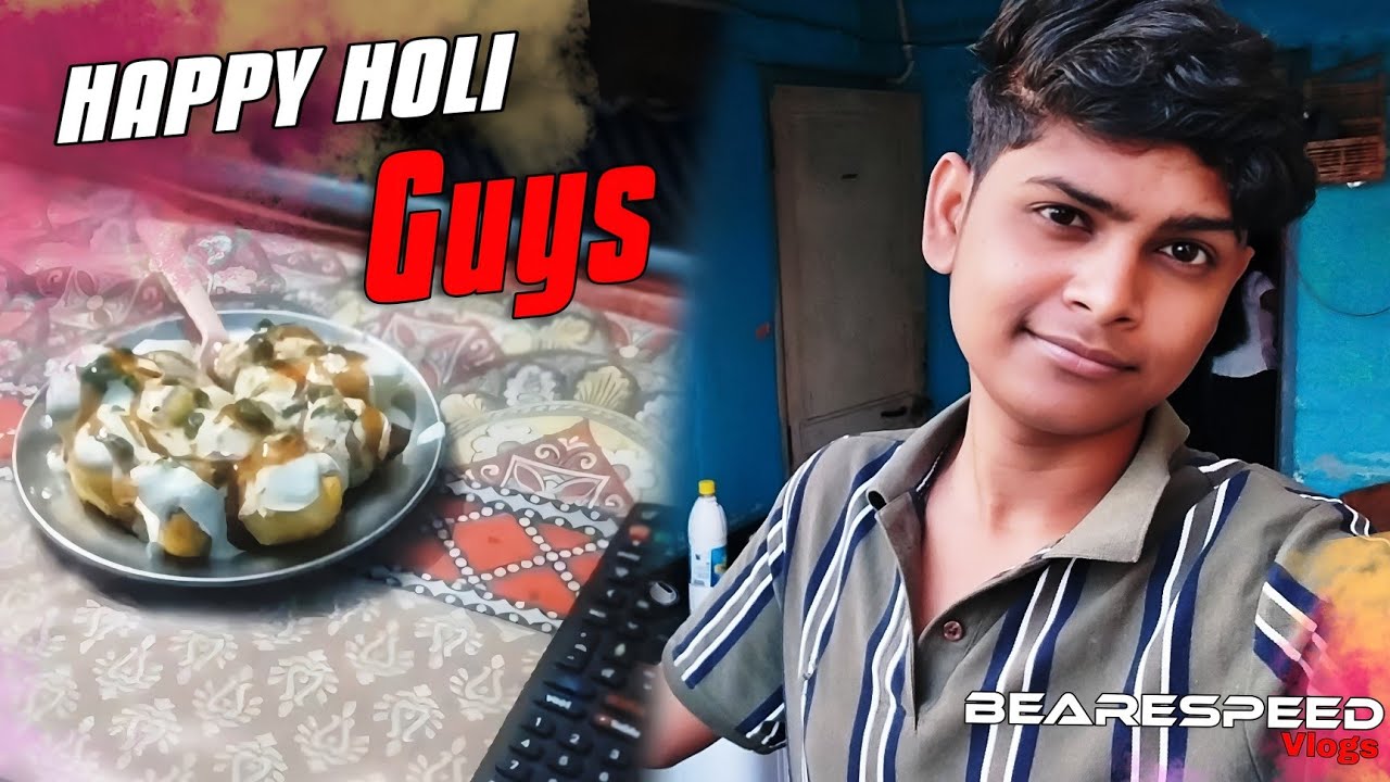 Holi Special Vlog 2026 🎨 | Happy hoil Guys 🔥