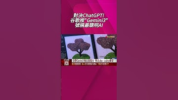 對決ChatGPT！谷歌推Gemini3號稱最聰明AI 挾帶強大用戶優勢 秀出vibe coding模型｜非凡財經新聞｜20251119 #shorts