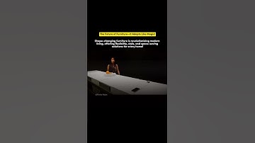 AI-Powered Shape-Shifting Furniture ! #shorts #ai #technology