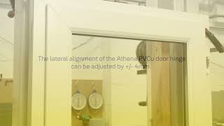Yale Athena PVCu Post installation and adjustment