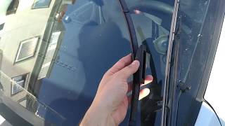 Cómo cambiar las escobillas limpiaparabrisas de un Dacia / Renault / Nissan  