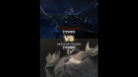 Predaking(TFP) vs Megatron(TFP)  #transformers#shorts