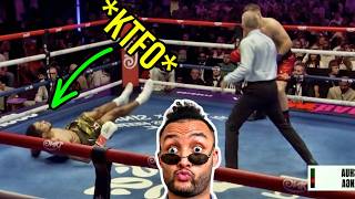 LIVE! ANTHONY JOSHUA KNOCKED OUT COLD BY KRISTIAN PRENGA! (JOSHUA vs PRENGA FULL FIGHT REACTION)