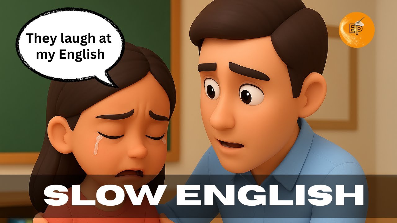 People Laugh at Her English.  | Simple Present Tense English Conversation.