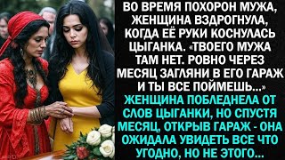 видео: Во время похорон мужа, женщина вздрогнула, когда её руки коснулась гадалка. картинка: Во время похорон мужа, женщина вздрогнула, когда её руки коснулась гадалка.