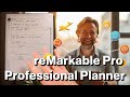 Planning and Template Creation on Remarkable Paper Pro