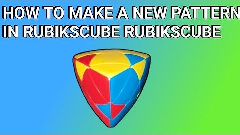 How to make a New pattern in mastermorphix rubikscube | Mr.MohitGahlot @ |