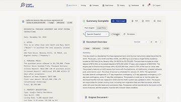 AI That Extracts Contracts & Translates Them Instantly | LegalExtract Pro Demo