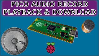 Raspberry Pi Pico Audio Record/Play/WAV File