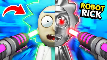 NEW Creating SECRET ROBOT RICK In Virtual Reality (Rick and Morty: Virtual Rick-Ality VR Gameplay)