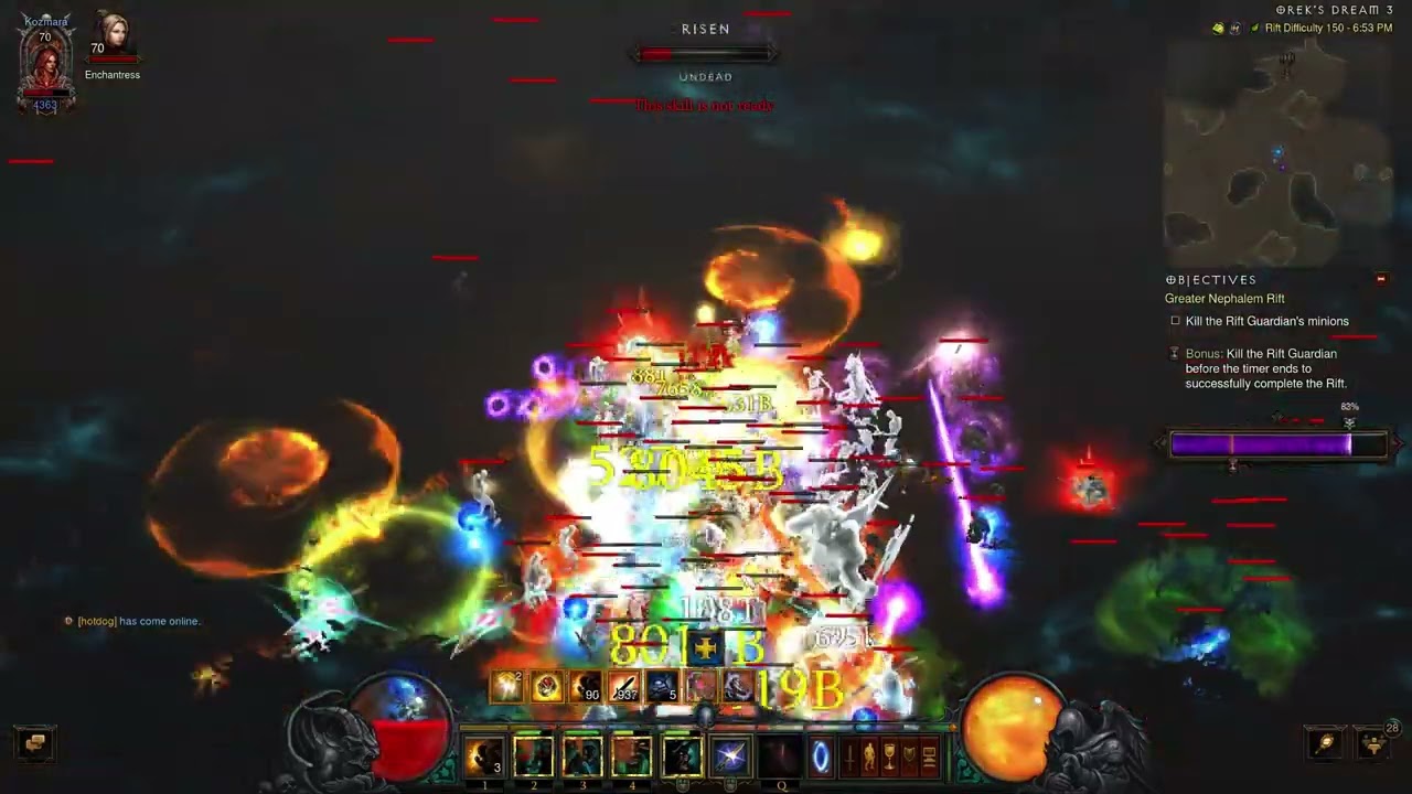 Diablo 3 Season 35 Summoning Uber Diablo in GR 150