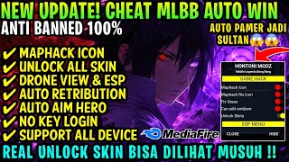 CHEAT ML TERBARU 2026 ANTI BANNED-MOD MENU MAP HACK MOBILE LEGENDS UNLOCK ALL SKIN GRATIS