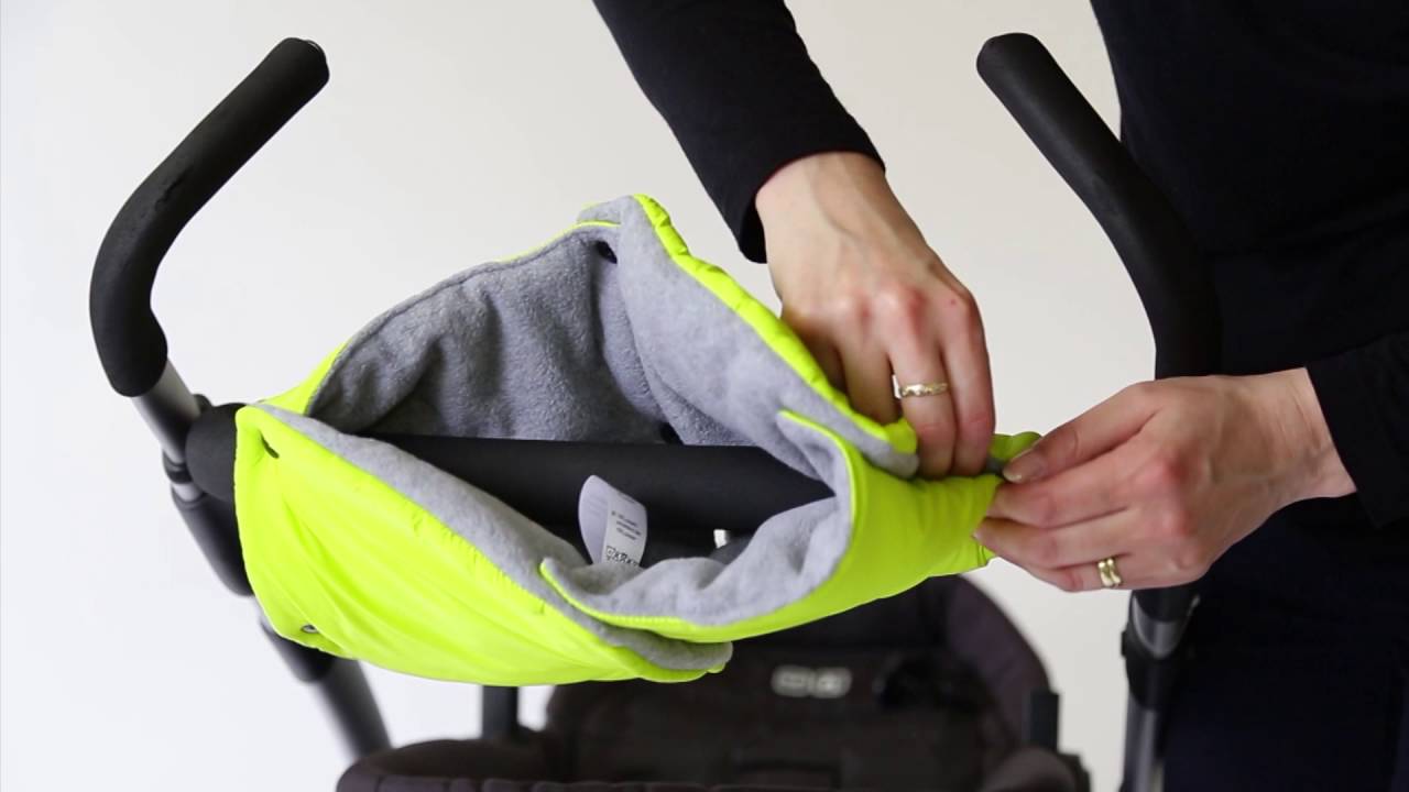 pram suit with gloves