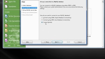 LibreOffice Base (82) Connect Directly with problem