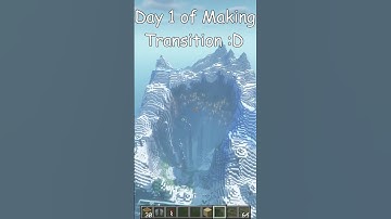 Day 1 of Trying to Make Transitions :D