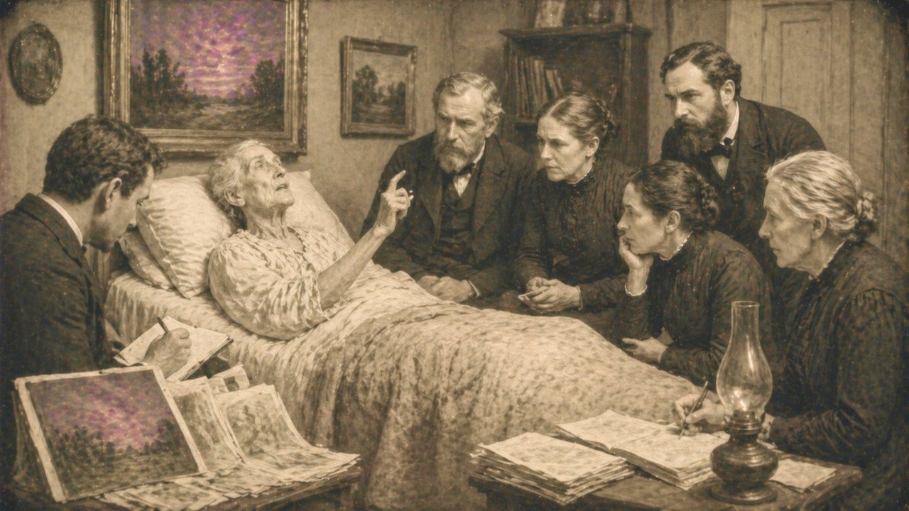 The Last Child Who Remembered the Old Sky — What She Said On Her Deathbed (1881)