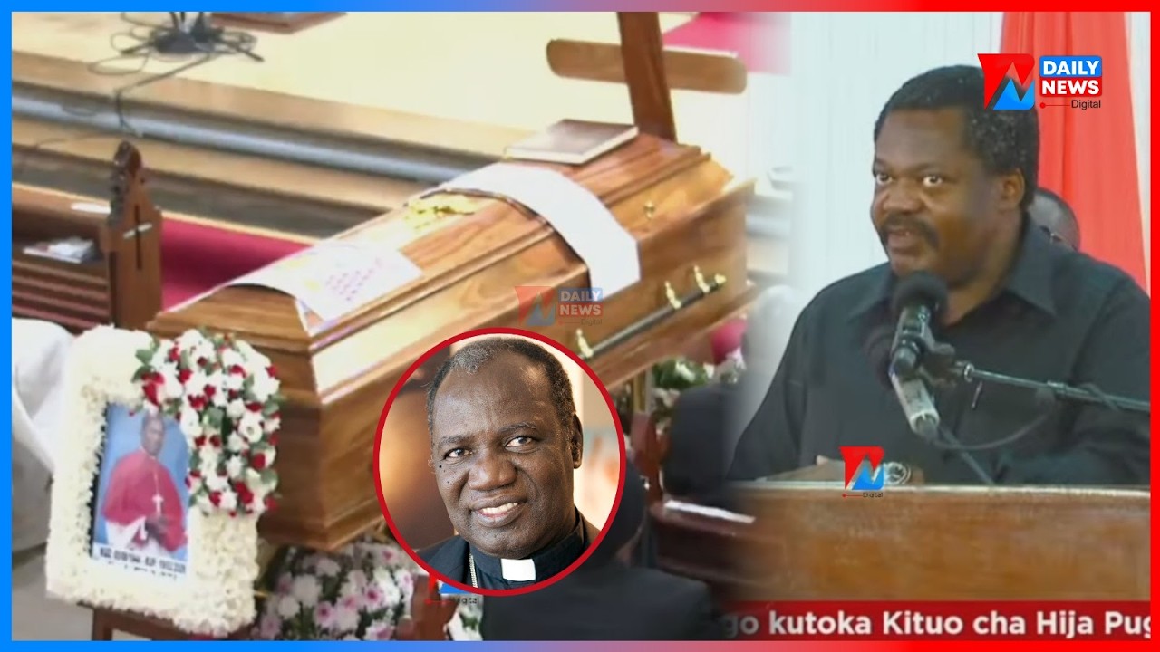 11 минут выступления вице-президента доктора Нчимби на похоронной мессе кардинала Пенго.