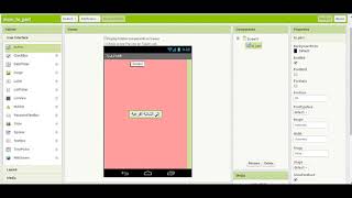 تعلم App Inventor من الصفر (التنقل بين شاشتين) حلقة 2 screenshot 1